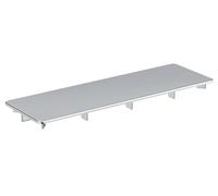 Ideal Standard - Ultra Flat New, tapa rectangular de repuesto para desagüe, tapa de desagüe de acabado, cromado