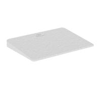 Ideal Standard - Ultra Flat S i.Life, Tapa para Lavabo en Acabado para Plato de Ducha, tapón para desagüe de Ducha Original, Color Blanco