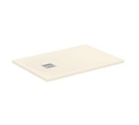 Ideal Standard Ultra Flat S + - Plato de ducha 100x70 cm, Antideslizante, arena T5606FT