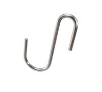 IDEALSV Ganchos en forma de S, 30 unidades, de acero inoxidable, resistentes, en forma de S, para colgar ollas