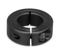 IDEANATEGRATE Cilindro Gas para Silla Oficina Protector de Cilindro Negro Acero Inoxidable para Silla de Oficina Evita hundimiento sin Necesidad de reemplazar el Cilindro