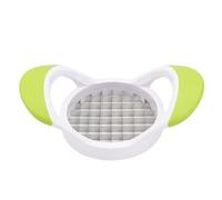 IDEANATEGRATE Cortadora de Patatas Profesional de Acero Inoxidable y Abs Apertura Doble, Herramienta Fácil de Usar para Cocina y Proceso DIY Color Aleatorio
