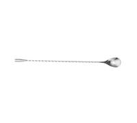 IDEANATEGRATE Cuchara Mezcladora de Bar de Acero Inoxidable 304 Mango Largo y Diseño Multipropósito para Postres y Jugos en Tiendas de Postres o Establecimientos