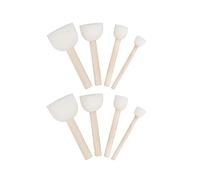 Ideen mit Herz Brocha de esponja, pincel para puntear, esponja para estarcir (juego de 8)