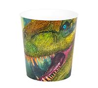 Idena 11545 - Papelera para niños, con motivo de dinosaurio, de PP, capacidad de 9 litros, papelera para la habitación de los niños, 1 ud.