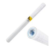 Idena 20168 - Funda de libro autoadhesiva transparente, 1 rollo 5 m x 45 cm, cubierta de libro de plástico