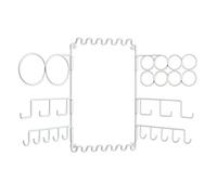 iDesign, Classico, Organizador de accesorios para montar sobre pared, Blanco