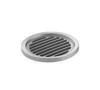 iDesign, Linea, Juego de 4 posavasos, Acero inoxidable pulido