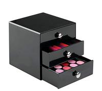 iDesign, Organizador de 3 cajones, Negro