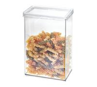 iDesign The Home Edit Series, Recipiente de plástico reciclado con tapa-Grande