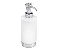 iDesign York Wht - Bomba de jabón, Color Blanco