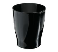iDesign, Zia, Cesto redondo para residuos, Negro