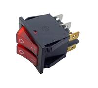 IDGTTLDF 1pc KCD3-201N/ KCD3-202N Ship Type Switch Dual 6 Pin Second Gear Two Open 16A250V