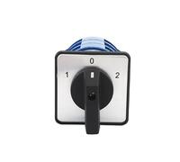 IDGTTLDF Interruptor de Leva de conmutación rotativo trifásico SZW26/LW26-160, 160 A, 660 V, 3 Posiciones, Encendido-Apagado-Encendido, 12 terminales