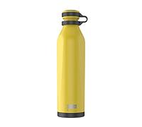 IDRINK® - b-evo Botella térmica revolucionaria, 3 paredes, botella de acero inoxidable con doble tapón, 500 ml (MICHELANGELO)
