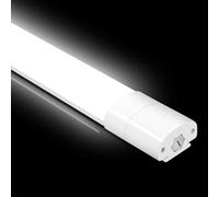 IEGLED Tubo LED 120CM, 36W 4000LM Fluorescente IP66 Impermeable Barra Pantalla Luminaria Integrado Para Cocina, Garaje, Trastero, Baño, Oficina, Banco de Trabajo, Blanco Neutro 4000K