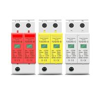 IEUMJNAT Disyuntor AC SPD 2P 20ka ~ 40ka 275V Protector contra sobretensiones for el hogar Dispositivo descargador de bajo Voltaje(10-20ka,275V)