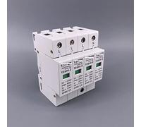 IEUMJNAT Disyuntor AC SPD 4P 20ka ~ 40ka 275V Protector contra sobretensiones doméstico Dispositivo de descargador bajo Voltaje