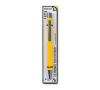 IF Bookaroo – Bolígrafo tacto suave recubierto de color – Tinta negra – Amarillo