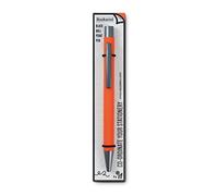 IF Bookaroo – Bolígrafo de tacto suave, recubierto de color naranja, tinta negra
