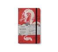 IF Bookaroo – Cuaderno A5 – Diseño de dragón guerrero – Independent Fabrication