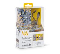 IF V & A Bookaroo Tech-Tidy Morris Tulip & Willow, Yellow, One Size Morris Tulip