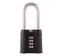 IFAM Candado Combinación, Modelo Black Force APL, Recubrimiento Anticorrosión, Sistema de Doble Anclaje, Uso Exteriores, Anti Golpes, Arco Acero Endurecido, Máximo Nivel de Seguridad, Color Gris