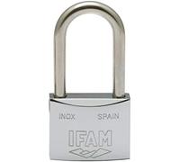 Ifam candado serie inox, arco largo, 30mm, alta resistencia a la oxida