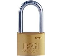 Ifam candado serie k, modelo k40al, arco largo, 40mm, de latón, con l