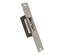 IFAM Cerradero Eléctrico E-Strike A1A1AN0000, Abrepuertas Reversible Simétrico, Ancho 21 mm, Pestillo Ajustable, Sin Frente, Puerta de Madera Interior Exterior