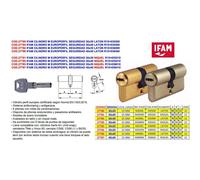 Ifam cilindro m europerfil seguridad 40x40 niquel r15 036410
