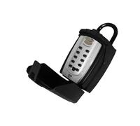 IFAM Guardallaves G4S con Arco y Código de 10 Botones, Candado Guarda Llaves para Deportes y Alquiler Vacacional, Caja de Seguridad Portátil de Aleación de Aluminio