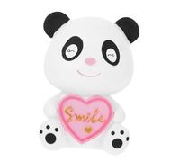 ifundom 1pieza Alcancía Panda De Vinilo para Ahorrar Decoración De Escritorio De Animales De Cumpleaños y Potente Estímulo Infantil