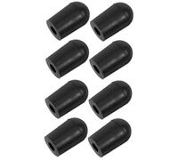 ifundom 8piezas Endpin Protector De Caucho Antideslizante Accesorio Para Estabilidad y Durabilidad Presentaciones Compatible Diversos Modelos Interior