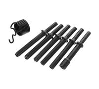 ifundom Martillo Remachador Neumático de Acero Inoxidable, Broca Plata | Kit Versátil para Perforar y Golpear, Pieza de Alta Durabilidad, Acabado Plateado, Uso en Taller y Reparación