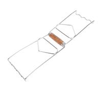 ifundom Pinza para Platos de Cocina, Clip de Tazón Caliente, Acero Inoxidable y Madera, Anti-escaldaduras, para Sujetar Platos y Cuencos, Cocina y Obsequio de Inauguración de Casa
