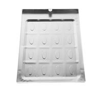 ifundom Reemplazo de Cenicero para Estufa de Sobremesa de Hierro Resistente y Fácil de Limpiar, Accesorio para Calentadores Eléctricos Mesa en Oficina y Hogar