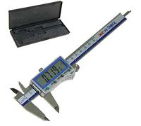 iGaging Digital Electronic Caliper 0 - 6 "/0 - 150 mm absoluta origen Smart Bluetooth Conectividad - IP54 protección/extrema precisión