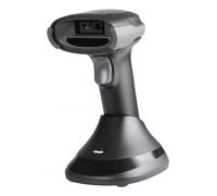 iggual Lector de códigos de barras L2DBT-D-AX 2D Bluetooth 2.4G con base Negro
