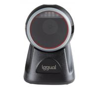 iggual L2DUSB-S-AX Lector código barras sobremesa 2D USB Negro
