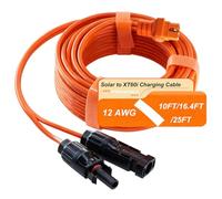 iHaospace XT60i Cable de carga macho a conector solar 3M/5M 12AWG XT60i alargador para Ecoflow River and Delta Series Bluetti Anker Solix Power Station Solar Panel (3M)