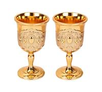 ihwfaityu 2 vasos de chupito grabados con rosas para fiestas y regalos, B | Vasos de chupito de metal grabado, con diseños de flores europeas, para uso doméstico y fiesta, fiestas y regalos