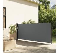 Iiaky Toldo Lateral retráctil toldo retractil Exterior toldos Exterior terraza toldo terraza Exterior Gris Antracita 140x500 cm