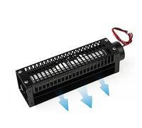 IINCOOY Ventilador de Tambor de Flujo Cruzado Negro | Carcasa de acero al carbono, motor silencioso, impulsor agrandado, adecuado for diversas ocasiones.(30150,24V)