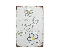 IINKUEYK My Own Magic Vintage Metal Sign Motivational Tin Plaque for Women Home Office Bedroom Inspirational Wall Decor 8 X 12 Inch