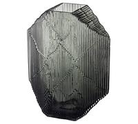Iittala Kartta 1057708 - Escultura de Cristal (240 x 320 mm), Color Gris Oscuro