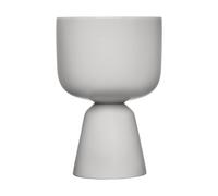 Iittala Maceta Nappula Ø15.5 cm altura 23 cm Gris claro