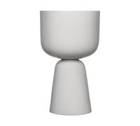 Iittala Maceta Nappula Ø15 cm altura 26 cm Gris claro