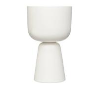 Iittala Maceta Nappula h32 cm Ø19 cm blanco