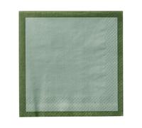 Iittala Servilleta de papel Iittala Verde bosque-menta. 33 cm. paquete de 20